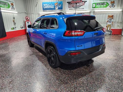 Hydro Blue Pearlcoat 2018 Jeep Cherokee Limited
