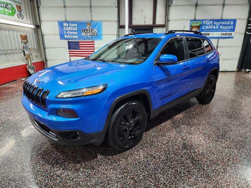 Hydro Blue Pearlcoat 2018 Jeep Cherokee Limited