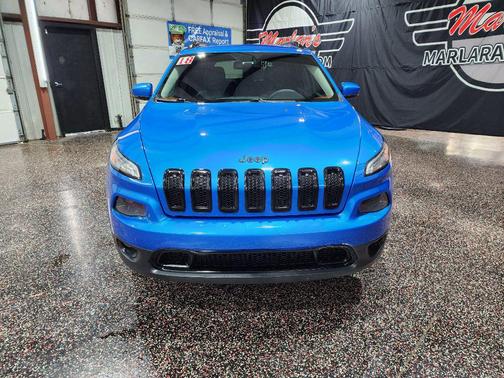 Hydro Blue Pearlcoat 2018 Jeep Cherokee Limited