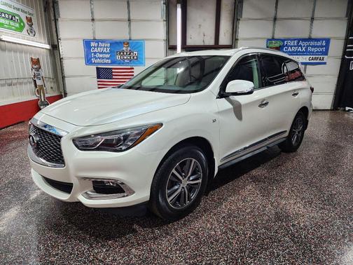 WHITE 2019 INFINITI QX60 Luxe