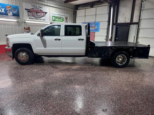 WHITE 2015 Chevrolet Silverado 3500 WT
