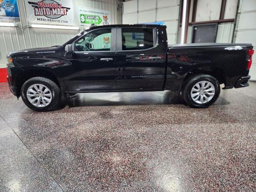 Black 2021 Chevrolet Silverado 1500 Custom