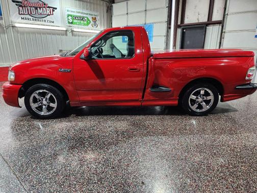 RED 2001 Ford F-150 SVT Lightning Flareside