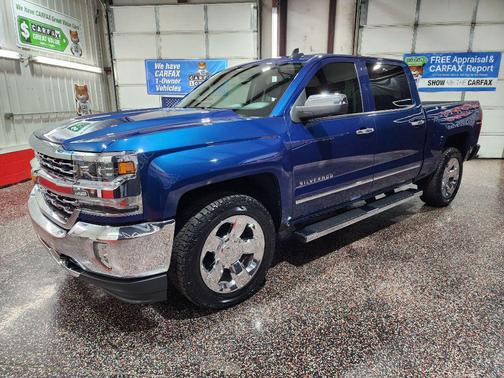 Deep Ocean Blue Metallic 2017 Chevrolet Silverado 1500 LTZ
