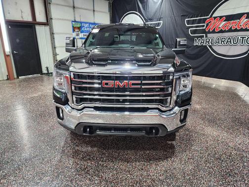 Ebony Twilight Metallic 2023 GMC Sierra 2500 SLT