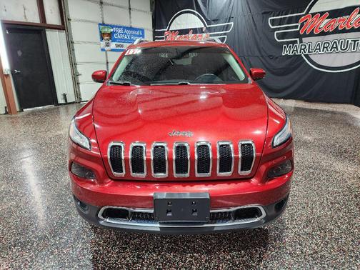 Deep Cherry Red Crystal Pearlcoat 2017 Jeep Cherokee Limited