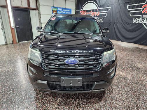 BLACK 2016 Ford Explorer Sport