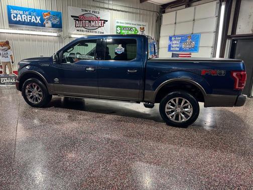 Blue Jeans Metallic 2017 Ford F-150 King Ranch