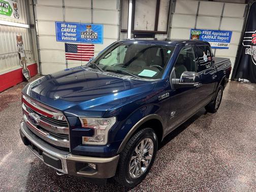 Blue Jeans Metallic 2017 Ford F-150 King Ranch