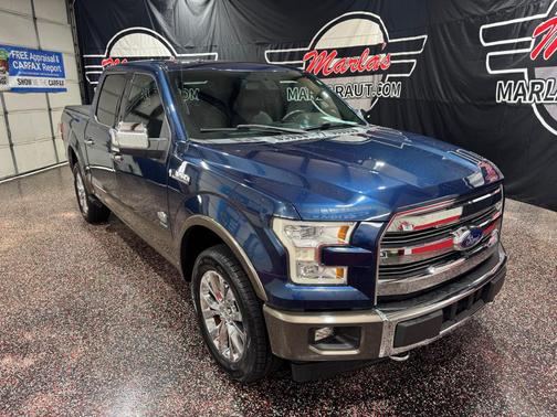 Blue Jeans Metallic 2017 Ford F-150 King Ranch