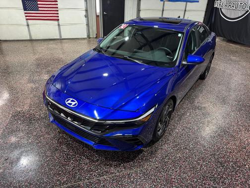 Intense Blue 2024 Hyundai ELANTRA SEL