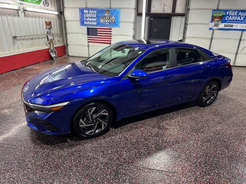 Intense Blue 2024 Hyundai ELANTRA SEL