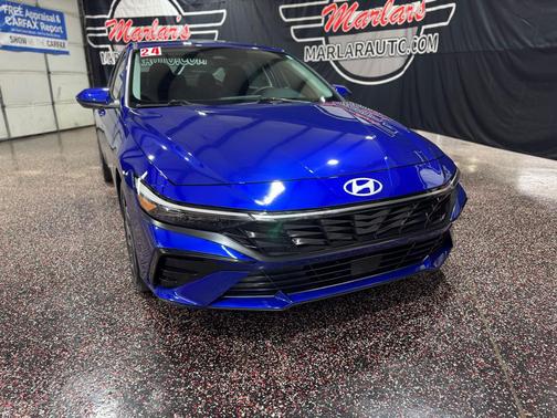 Intense Blue 2024 Hyundai ELANTRA SEL