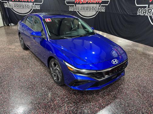 Intense Blue 2024 Hyundai ELANTRA SEL