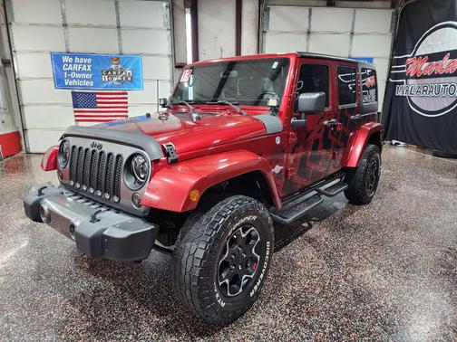 Deep Cherry Red Crystal Pearlcoat 2013 Jeep Wrangler Unlimited Freedom Edition
