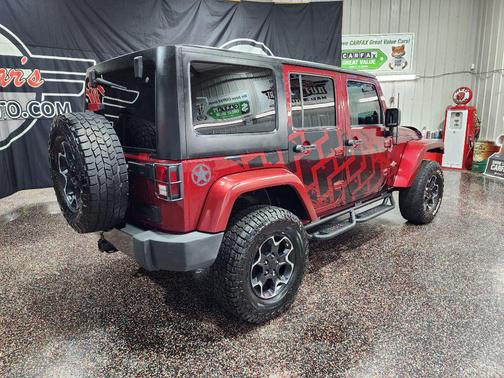 Deep Cherry Red Crystal Pearlcoat 2013 Jeep Wrangler Unlimited Freedom Edition