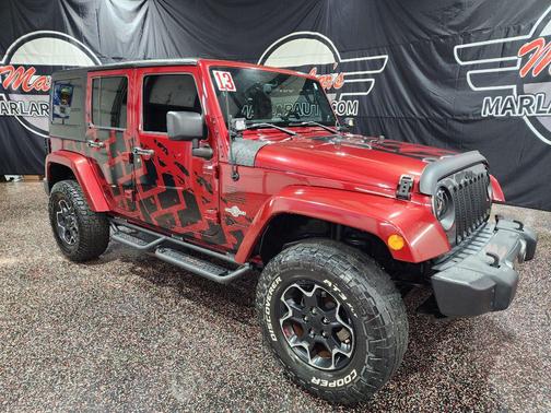 Deep Cherry Red Crystal Pearlcoat 2013 Jeep Wrangler Unlimited Freedom Edition
