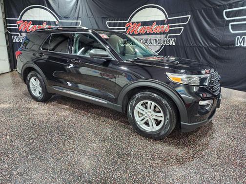 Agate Black Metallic 2021 Ford Explorer XLT