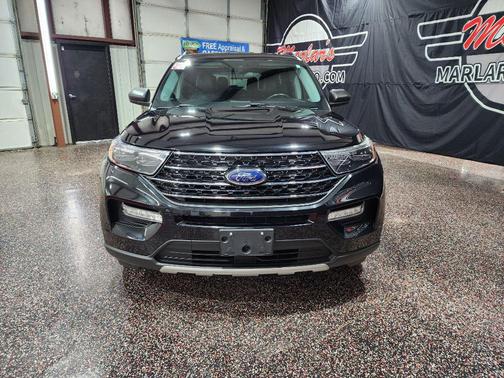 Agate Black Metallic 2021 Ford Explorer XLT
