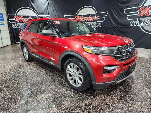 Rapid Red Metallic Tinted Clearcoat 2020 Ford Explorer XLT