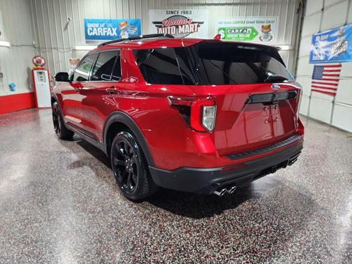 Rapid Red Metallic Tinted Clearcoat 2020 Ford Explorer ST