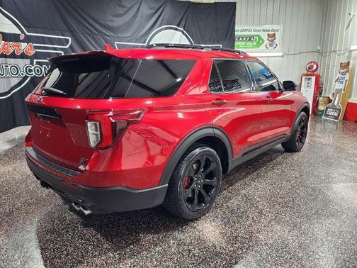 Rapid Red Metallic Tinted Clearcoat 2020 Ford Explorer ST