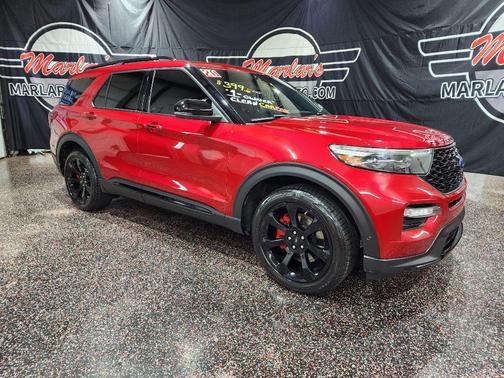 Rapid Red Metallic Tinted Clearcoat 2020 Ford Explorer ST