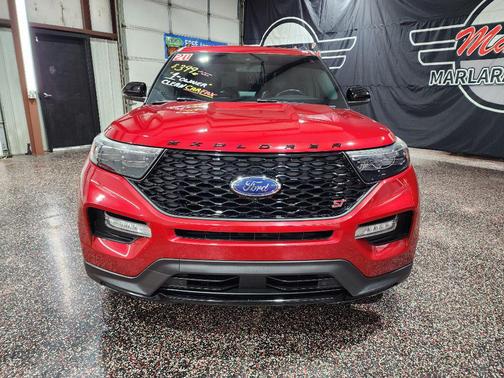 Rapid Red Metallic Tinted Clearcoat 2020 Ford Explorer ST