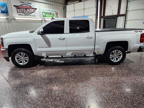 WHITE 2018 Chevrolet Silverado 1500 1LT