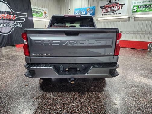 Satin Steel Metallic 2021 Chevrolet Silverado 1500 Custom