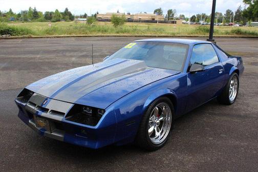 blue 1982 Chevrolet Camaro Base