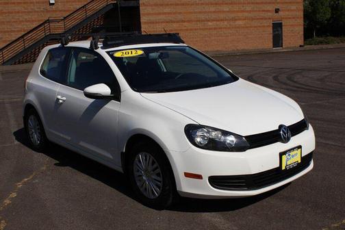 Candy White 2012 Volkswagen Golf Base