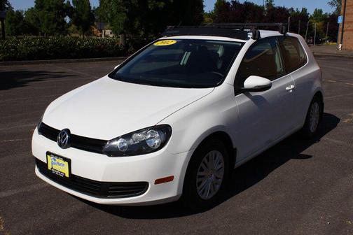 Candy White 2012 Volkswagen Golf Base