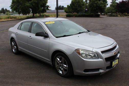 Silver Ice Metallic 2010 Chevrolet Malibu LS