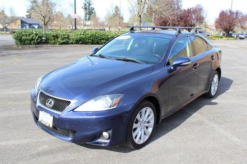 Blue 2012 Lexus IS 250 Base