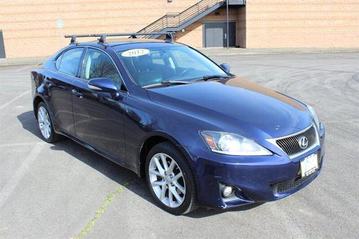 Blue 2012 Lexus IS 250 Base