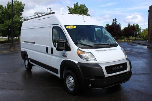 Bright White Clearcoat 2021 RAM ProMaster 2500 High Roof