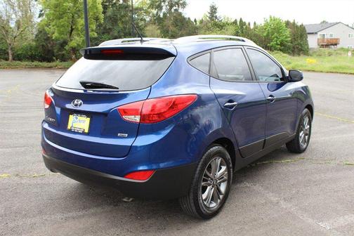 Laguna Blue 2015 Hyundai TUCSON Limited