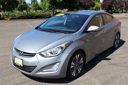 Titanium Gray Metallic 2015 Hyundai ELANTRA Sport