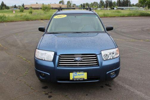 Newport Blue Pearl 2007 Subaru Forester 2.5 X