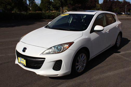 Crystal White Pearl 2012 Mazda Mazda3 i Grand Touring