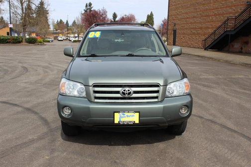 Oasis Green Pearl 2004 Toyota Highlander Base