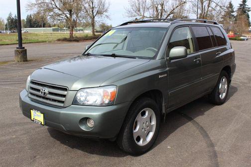 Oasis Green Pearl 2004 Toyota Highlander Base