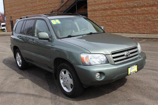 Oasis Green Pearl 2004 Toyota Highlander Base