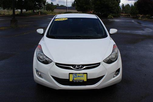 Shimmering White 2013 Hyundai ELANTRA GLS