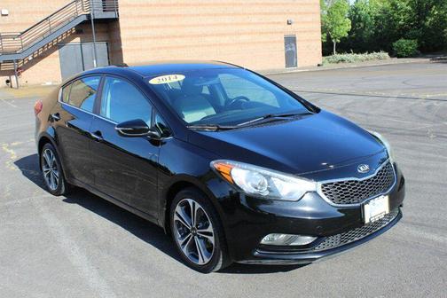 Aurora Black 2014 Kia Forte EX