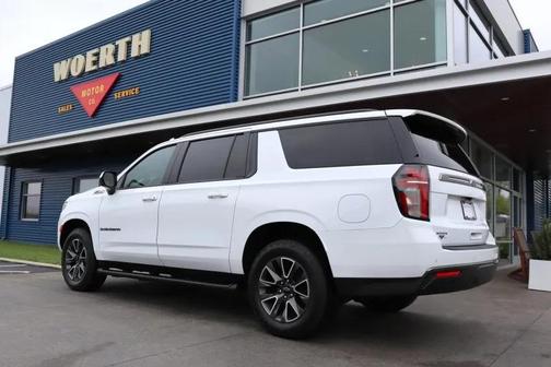 White 2021 Chevrolet Suburban 4WD Z71