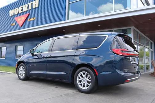Fathom Blue Pearlcoat 2024 Chrysler Pacifica Touring L