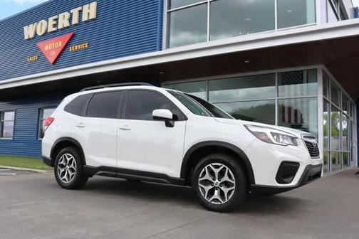 Crystal White Pearl 2020 Subaru Forester Premium