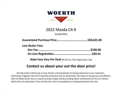 2022 Mazda CX-9 Carbon Edition